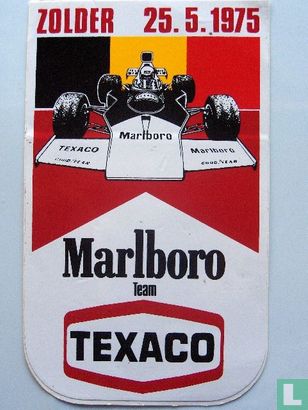 Zolder 25.5.1975 Marlboro team Texaco