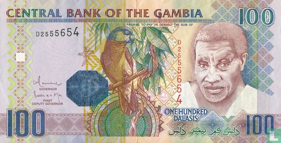 Gambia 100 Dalasis - Image 1