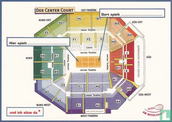 SC032 - Deutscher Tennis Bund "Der Center Court" - Afbeelding 1