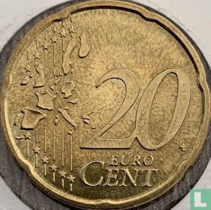 Germany 20 cent 2007 (F - misstrike) - Image 2
