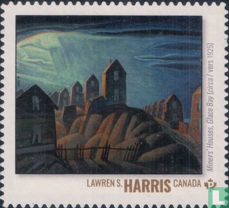 Miner's Houses, Glace Bay; von Lawren S. Harris