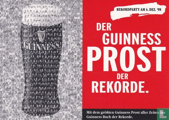 Guinness - Rekordparty 1998 - Afbeelding 1
