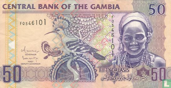 Gambia 50 Dalasis - Image 1