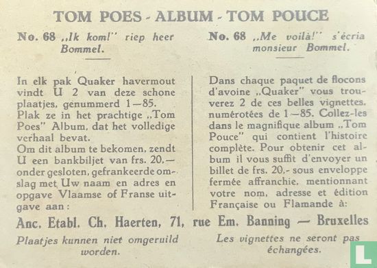 Nr. 68. “”Me voilà!” s’ecria monsieur Bommel” - Image 2