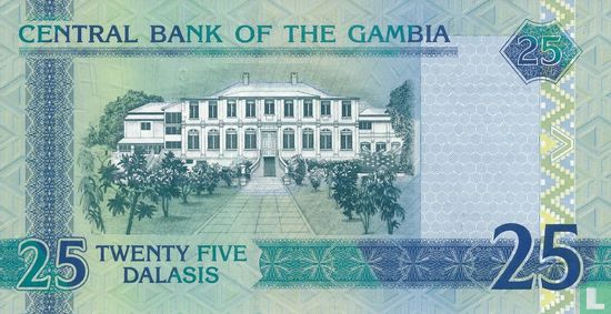 Gambia 25 Dalasis  - Bild 2