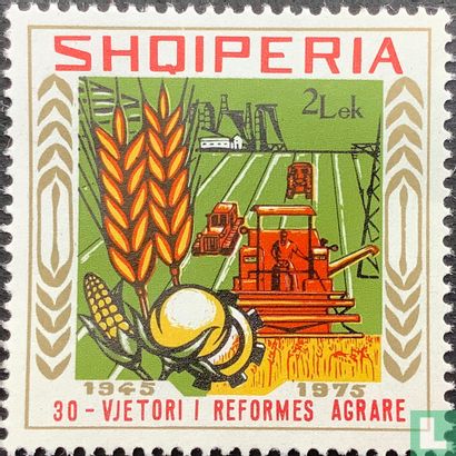 30 jaar agrarische hervorming  