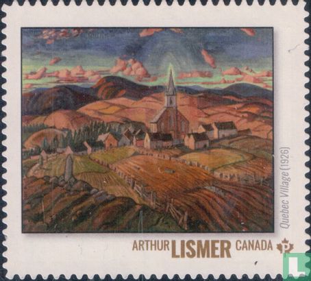 Quebec Village; by Arthur Lismer