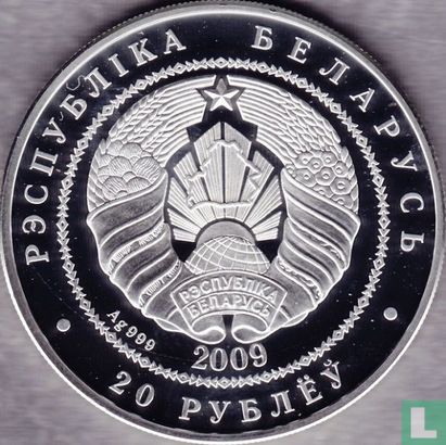 Weißrussland 20 Rubel 2009 (PP) "Squirrels" - Bild 1
