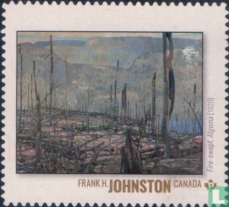Feuergepeitschtes Algoma; von Frank H. Johnston