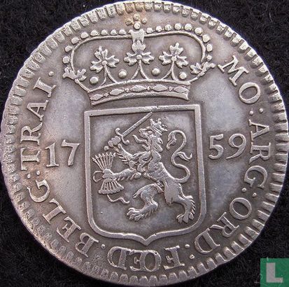 Utrecht ¼ gulden 1759 - Afbeelding 1
