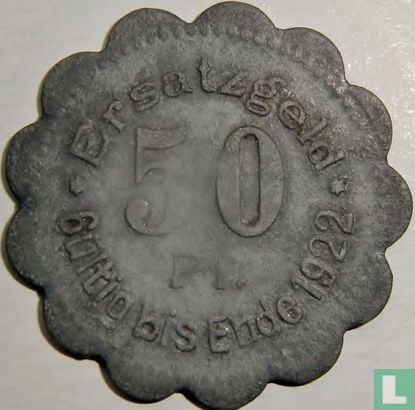 Stettin 50 pfennig 1920 - Afbeelding 2