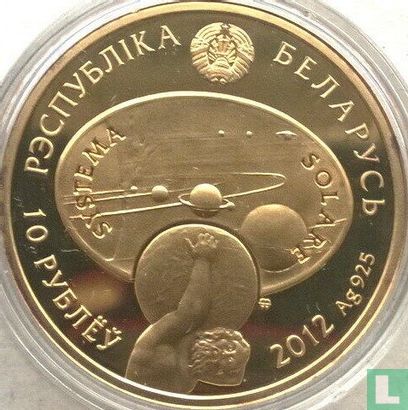 Biélorussie 10 roubles 2012 (BE) "Solar system - Sun" - Image 1