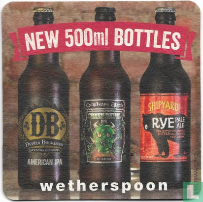 New 500ml Bottles - Afbeelding 1