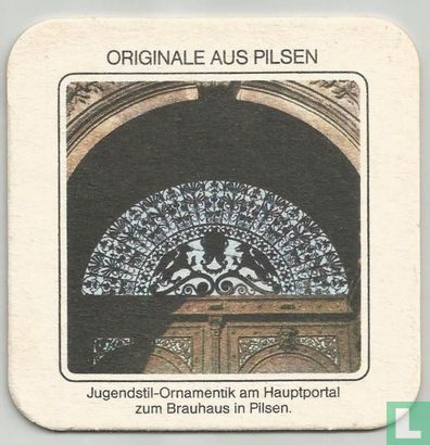 Jugendstil-Ornamentik am Hauptportal - Afbeelding 1