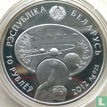Belarus 10 rubles 2012 (PROOF) "Solar system - Mercury" - Image 1