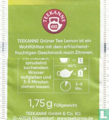 Grüner Tee Lemon - Image 2