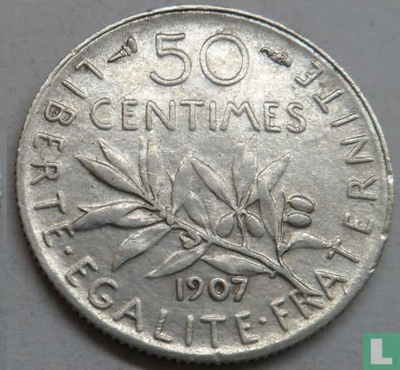 Frankreich 50 Centime 1907 - Bild 1