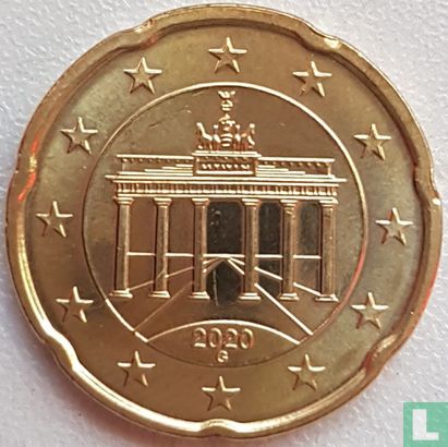 Deutschland 20 Cent 2020 (G) - Bild 1