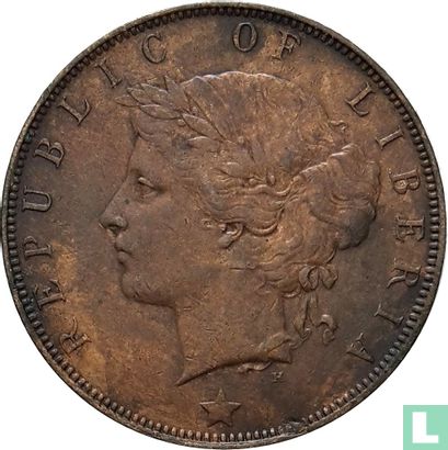 Liberia 1 cent 1896 - Image 2