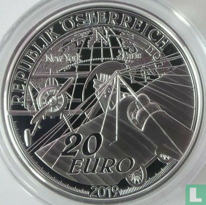 Autriche 20 euro 2019 (BE) "The advent of power flight" - Image 1