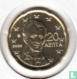 Grèce 20 cent 2020 - Image 1