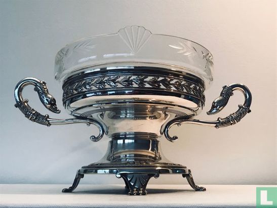 Jardinière silver plated  - Afbeelding 1