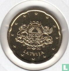 Lettonie 20 cent 2020 - Image 1