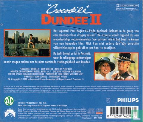 Crocodile Dundee II - Afbeelding 2