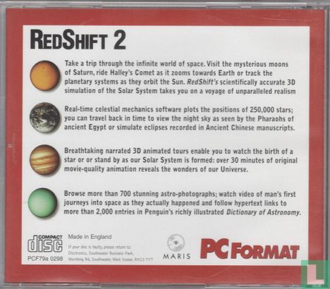 Redshift 2 - Journey beyond human experience: complete Solar System on a disc - Afbeelding 2