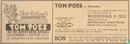 Tom Poes en de betoverde spiegel (bon, Rotterdam) - Afbeelding 1
