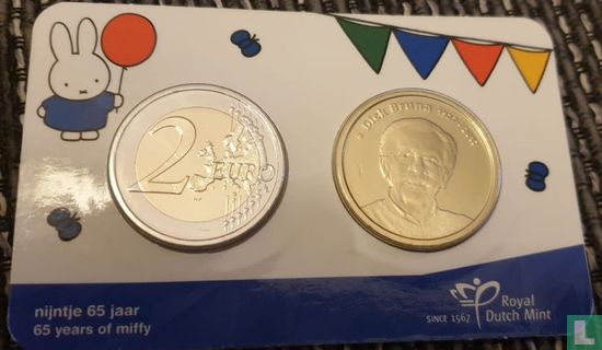 Niederlande 2 Euro 2020 (Coincard) "Nijntje 65 years" - Bild 1