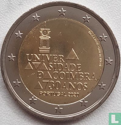 Portugal 2 euro 2020 "730 years University of Coimbra" - Image 1