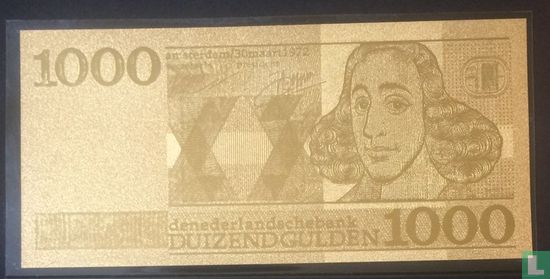 1000 Gulden in Gold Spinoza - Bild 1