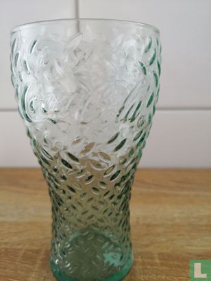 Coca-Cola ribbed glass - Image 1