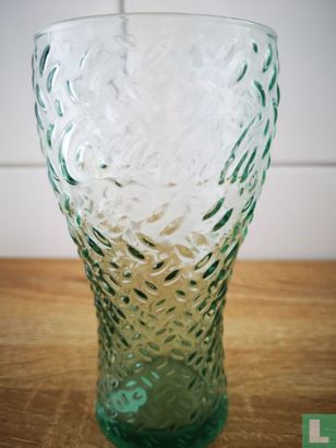 Coca-Cola ribbed glass - Image 2