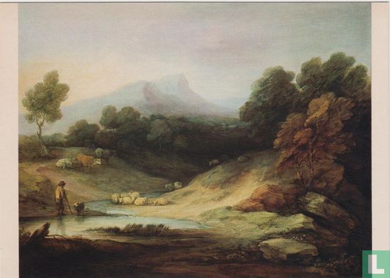Landschaft mit Hirt und Herde, 1784 - Bild 1