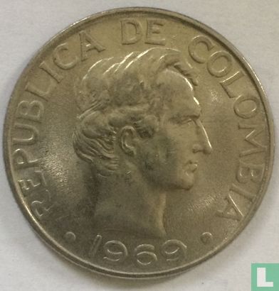 Colombia 50 centavos 1969 - Image 1