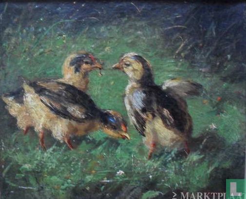 Drie kuikens - Afbeelding 1