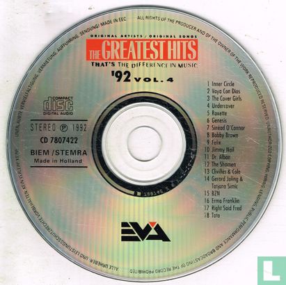 The Greatest Hits 1992 Vol.4 - Bild 3