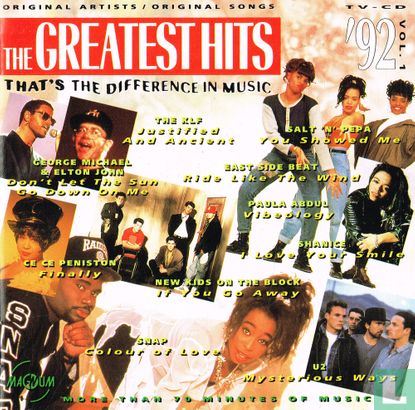 Greatest Hits '92 Vol.1 - Afbeelding 1