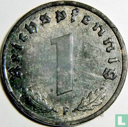 Duitse Rijk 1 reichspfennig 1945 (F) - Afbeelding 2
