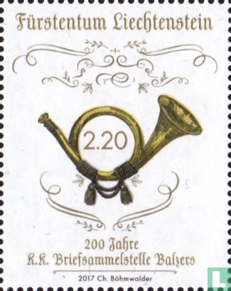 200 years k.k. Briefsammelstelle Balzers