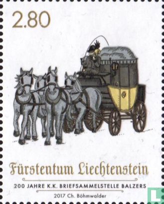 200 years k.k. Briefsammelstelle Balzers