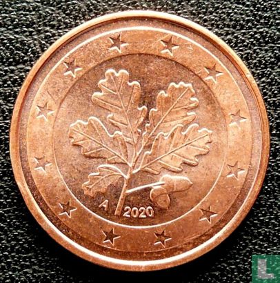 Allemagne 5 cent 2020 (A) - Image 1
