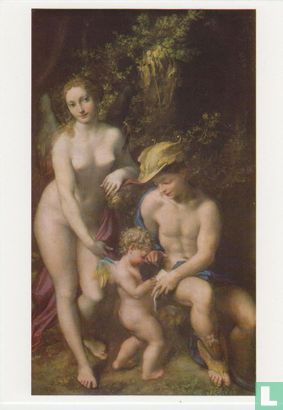 Mercury instructing Cupid before Venus, 1525 - Afbeelding 1