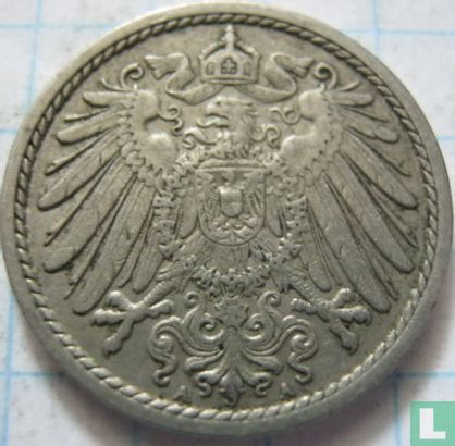 German Empire 5 pfennig 1909 (A) - Image 2