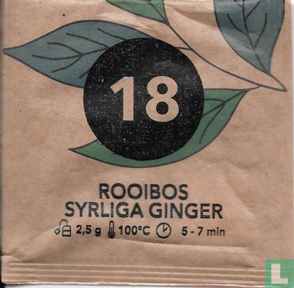 Rooibos Syrliga Ginger  - Afbeelding 1