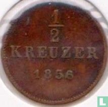 Württemberg ½ Kreuzer 1856 - Bild 1