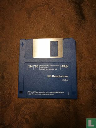 NS diskette reisplanner '94 '95 