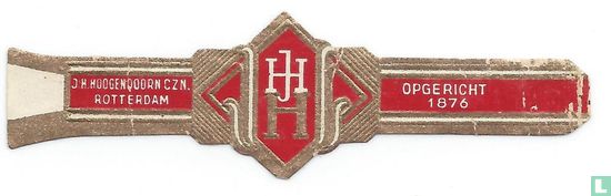 HJ H - J.H. Hoogendoorn C Z N. Rotterdam - Opgericht 1876 - Bild 1